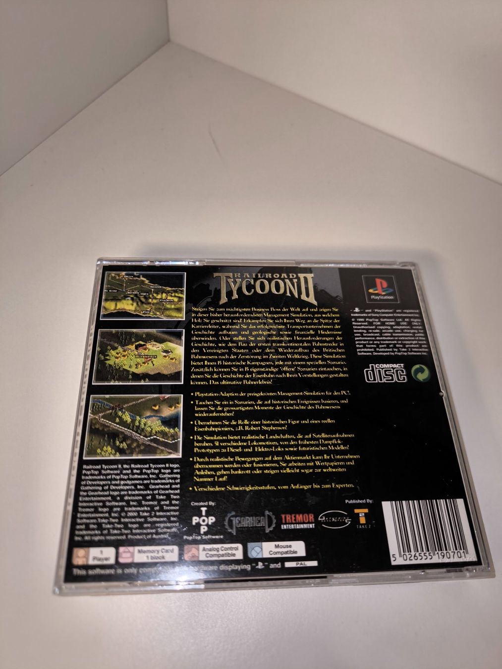 Sony Giochi: Railroad Tycoon 2 - Playstation 1 – Usato da Dulliken venduto da Sefty 1