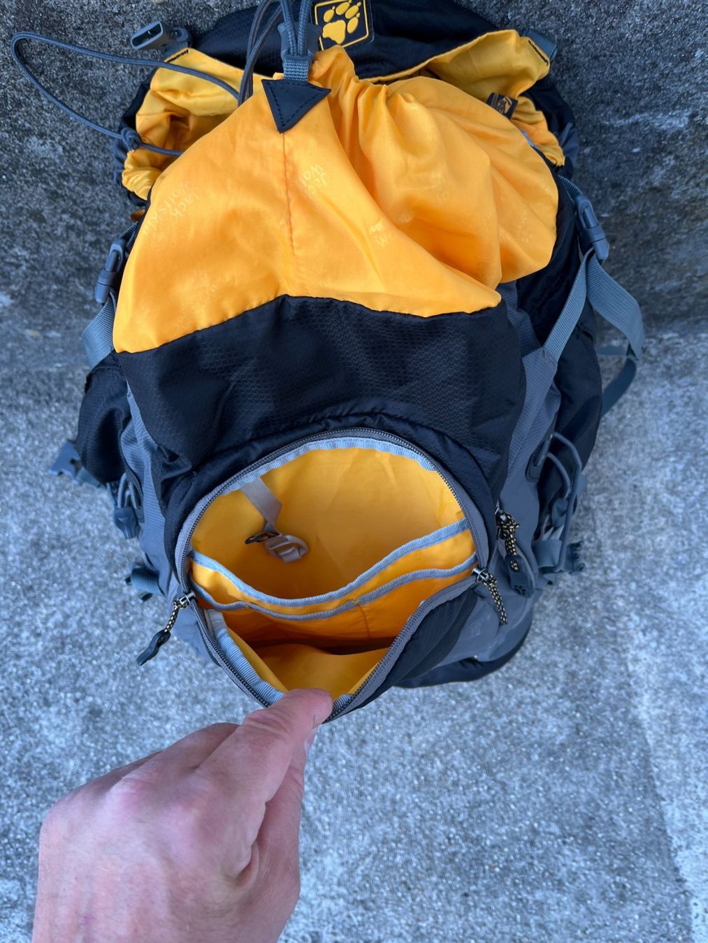 Jack Wolfskin Zaini: Rucksack "Jack Wolfskin", Highland Trail 36 – Usato da Uznach venduto da Pommes06 6