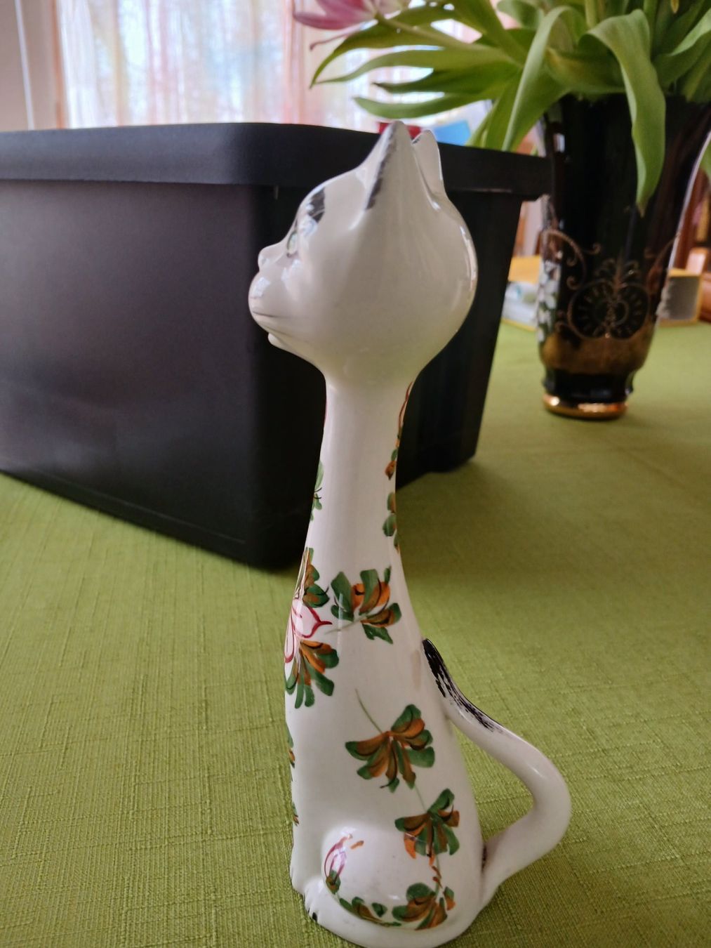 Figuren: Katze blumig – Gebraucht aus Zürich von Mr.Dachboden 2