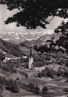 Seewis I/P Kirche mit Scesaplana
