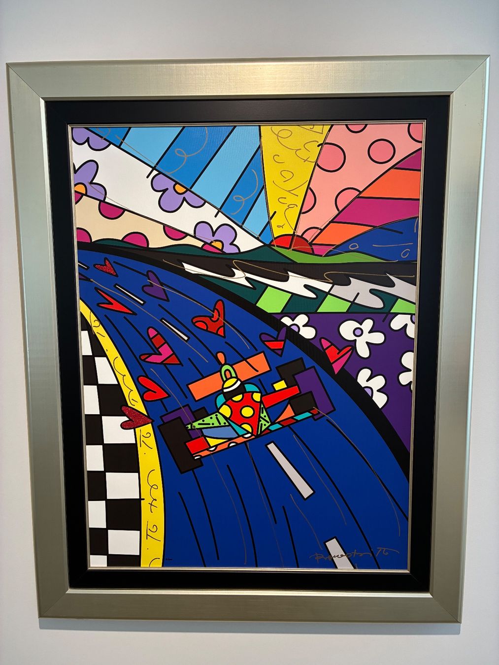 Dipinti: Romero Britto / Race Car – Usato da Berg TG venduto da Blabla80