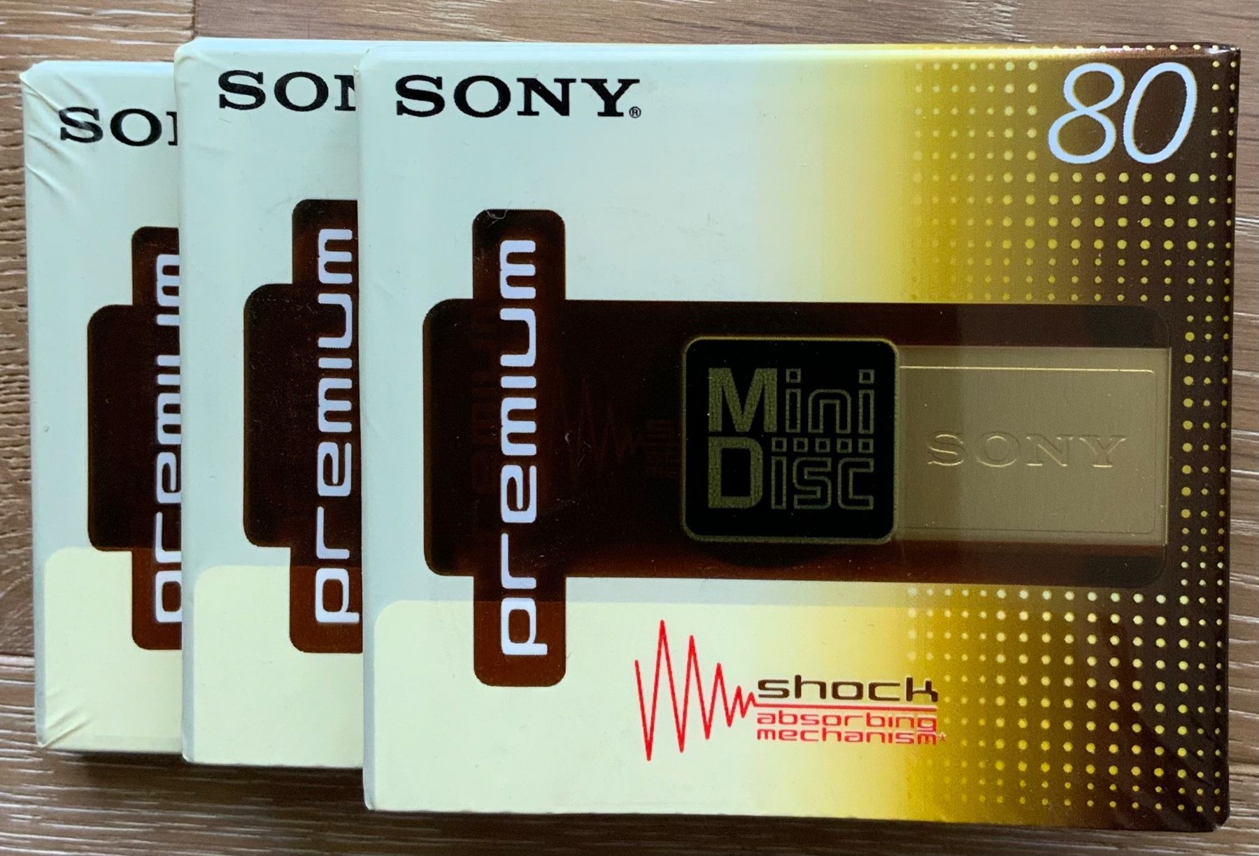 Sony Minidisc: Mini Disc Sony Premium – Nuovo e nell'imballaggio originale da Winterthur venduto da katalunk 1