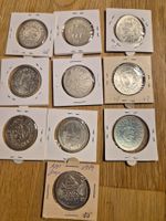 10x Fässler Medaillen aus Silber - Top-Zustand!