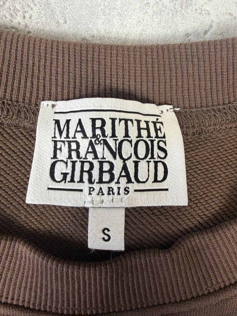 Girbaud Pulls & Sweat-shirts: Sweatshirt Marithé + François Girbaud marron écru cropped S – Neuf (Voir description) à Hauterive NE par Leo_o 3