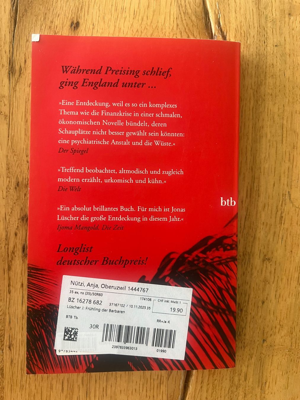 Libri: Frühling der Barbaren – Nuovo (secondo la descrizione) da Waldkirch venduto da Doreen3 1
