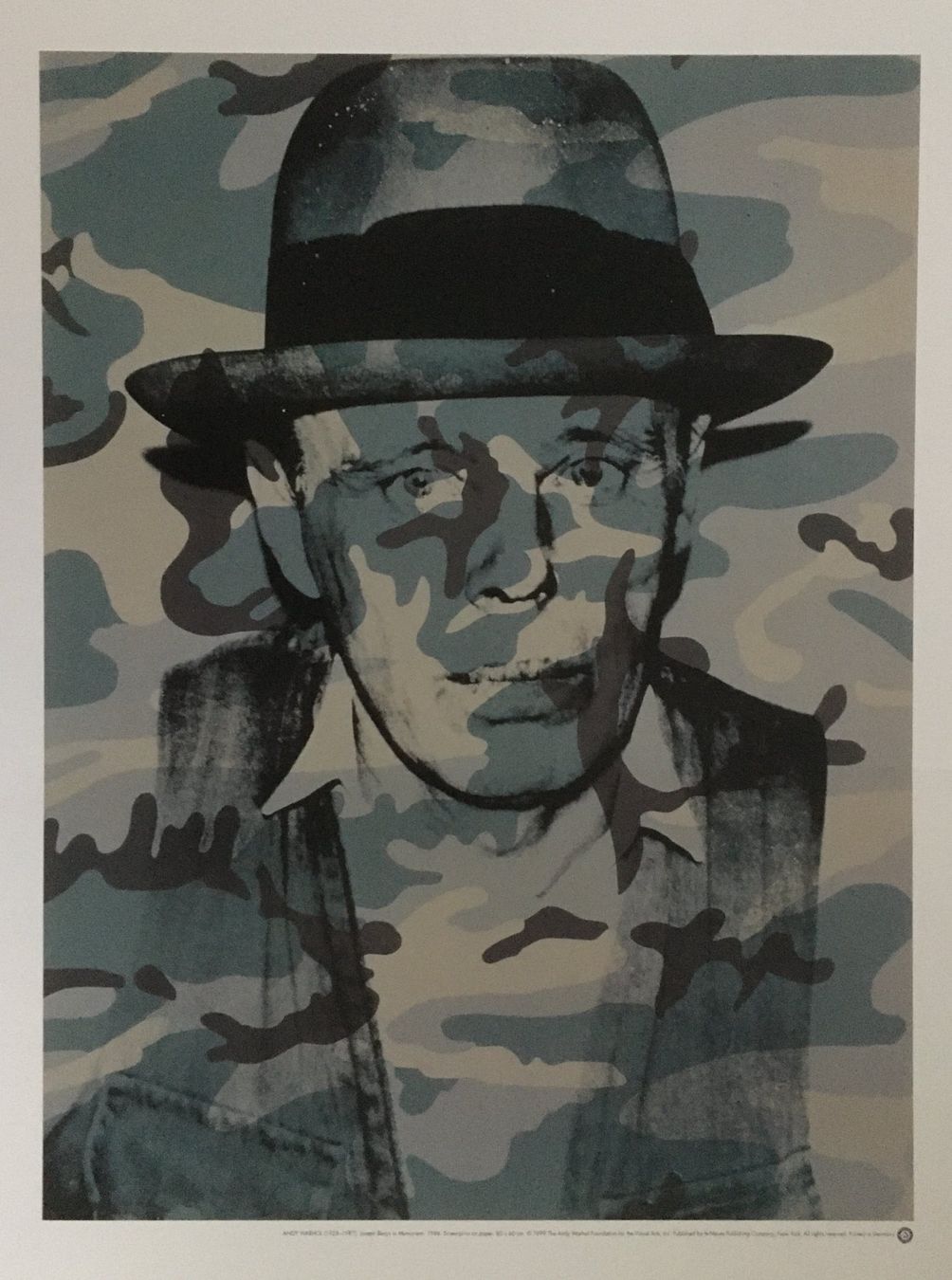 Grafica & Litografie: Andy Warhol     " Joseph Beuys in Memoriam "  Kunstdruck – Usato da Nennigkofen venduto da Schamane75 1
