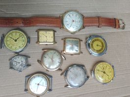 Lot 10 handaufzug fur uhrmacher