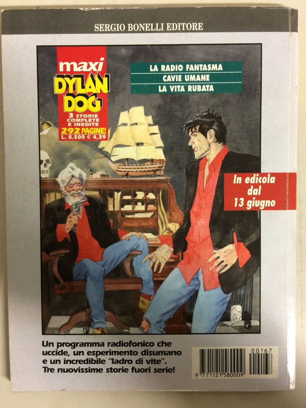 Fumetti: DYLAN DOG  # 167 MEDUSA Sergio Bonelli‪ 2000 – Usato da Vezia venduto da Aquarius_Age 1