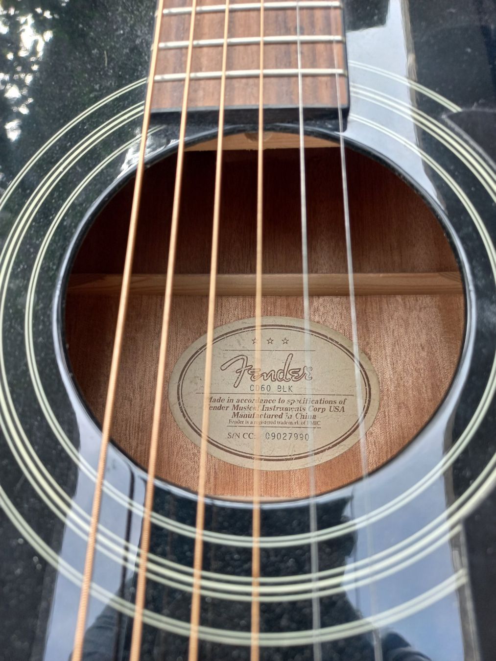 Fender Musikinstrumente: Fender CD-60 Akustik Gitarre / Guitar – Gebraucht aus Zürich von Witiques 2