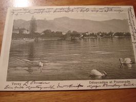 Vevey, Debarcadere et Promenade, 1905, o Vevey