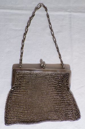 Silber Tasche/Theatertasche