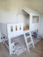 *Lit enfant cabane modulable* 90x190 cm + sommier + matelas