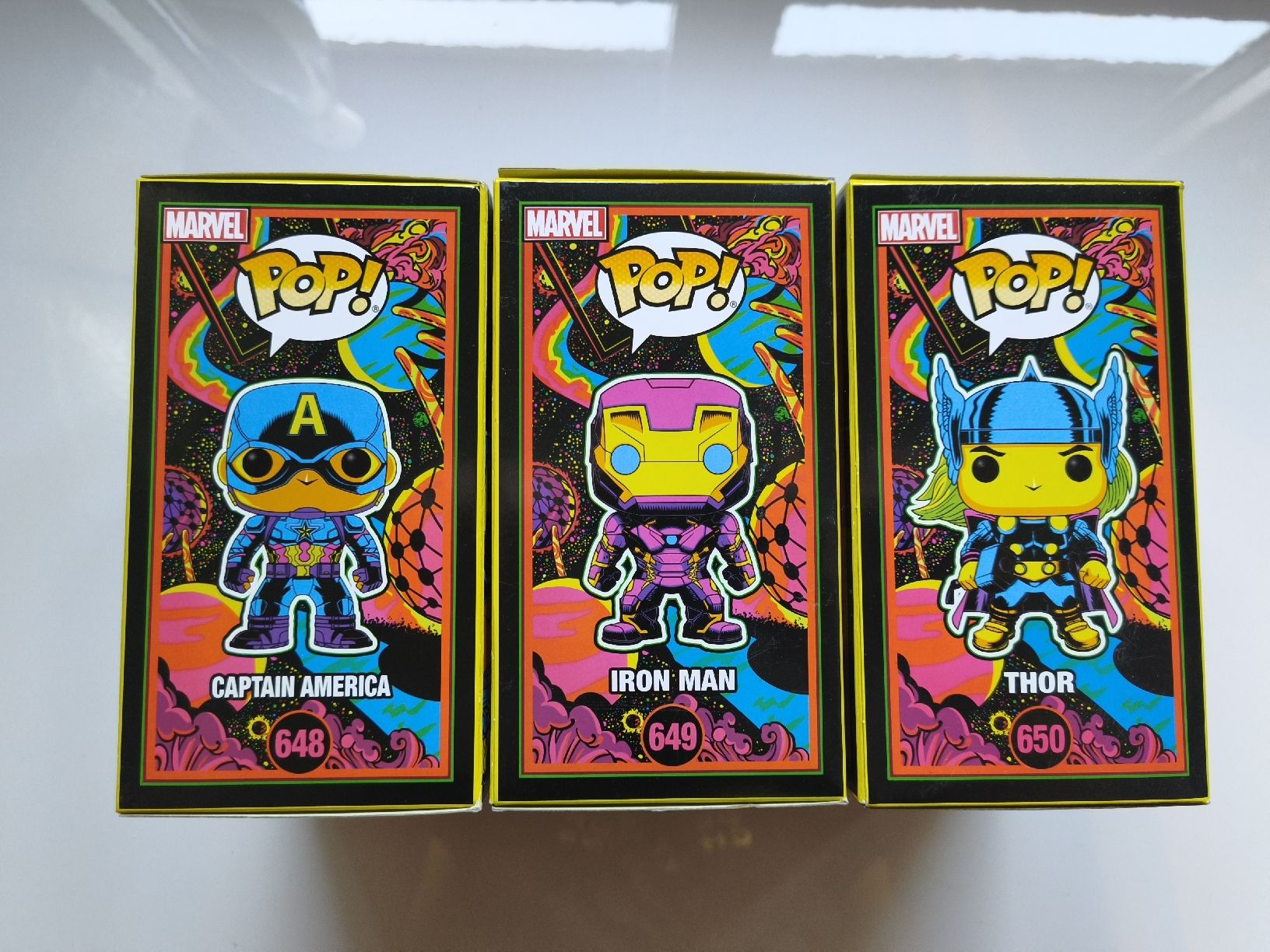 Funko Statuette: Funko Pop Marvel 648, 649, 650 ab 1 Fr – Nuovo (secondo la descrizione) da Rüfenacht BE venduto da Morfius 4
