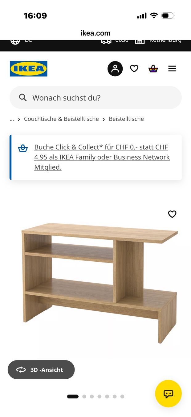 Ikea Tische: Ikea Beisteltisch – Gebraucht aus Ebikon von Jascha0 2