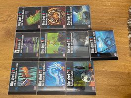 10 VERSCHIEDENE "DIE DREI???" CD'S