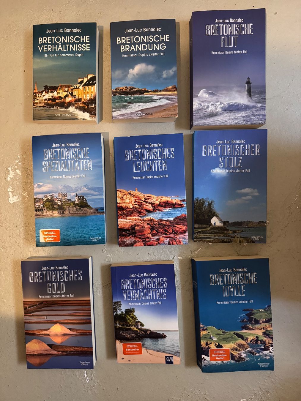 Livres: 9 Bände Bretonische Krimis – D'occasion à Spiegel b. Bern par edi20000_0