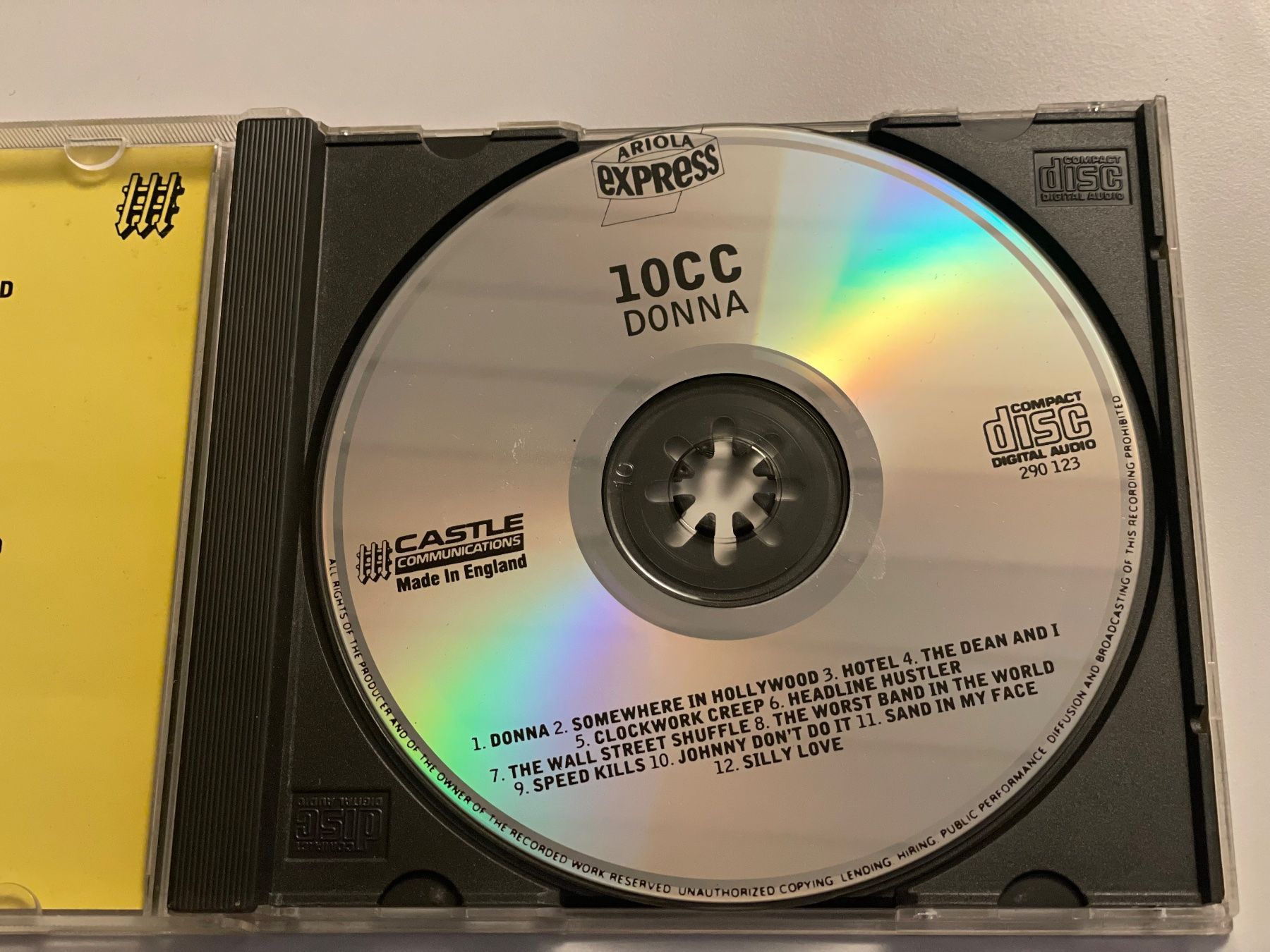 CDs: 10cc-Donna – D'occasion à Muri b. Bern par AdidasCollector 1
