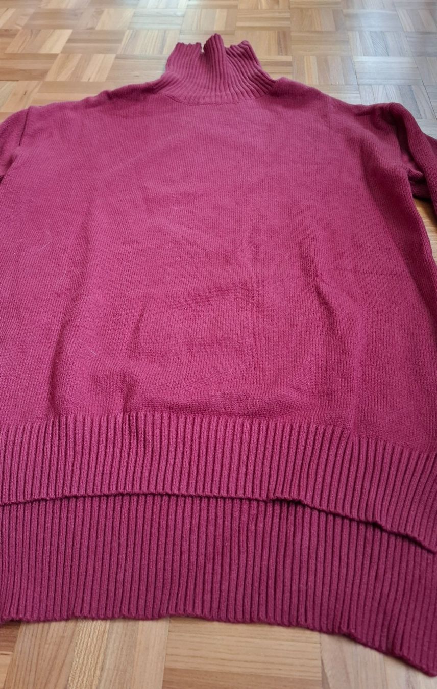 Maglioni & Felpe: Pull col roulé rouge foncé/Rollkragenpullover Dunkelrot – Nuovo (secondo la descrizione) da MOUTIER venduto da Anto21 3
