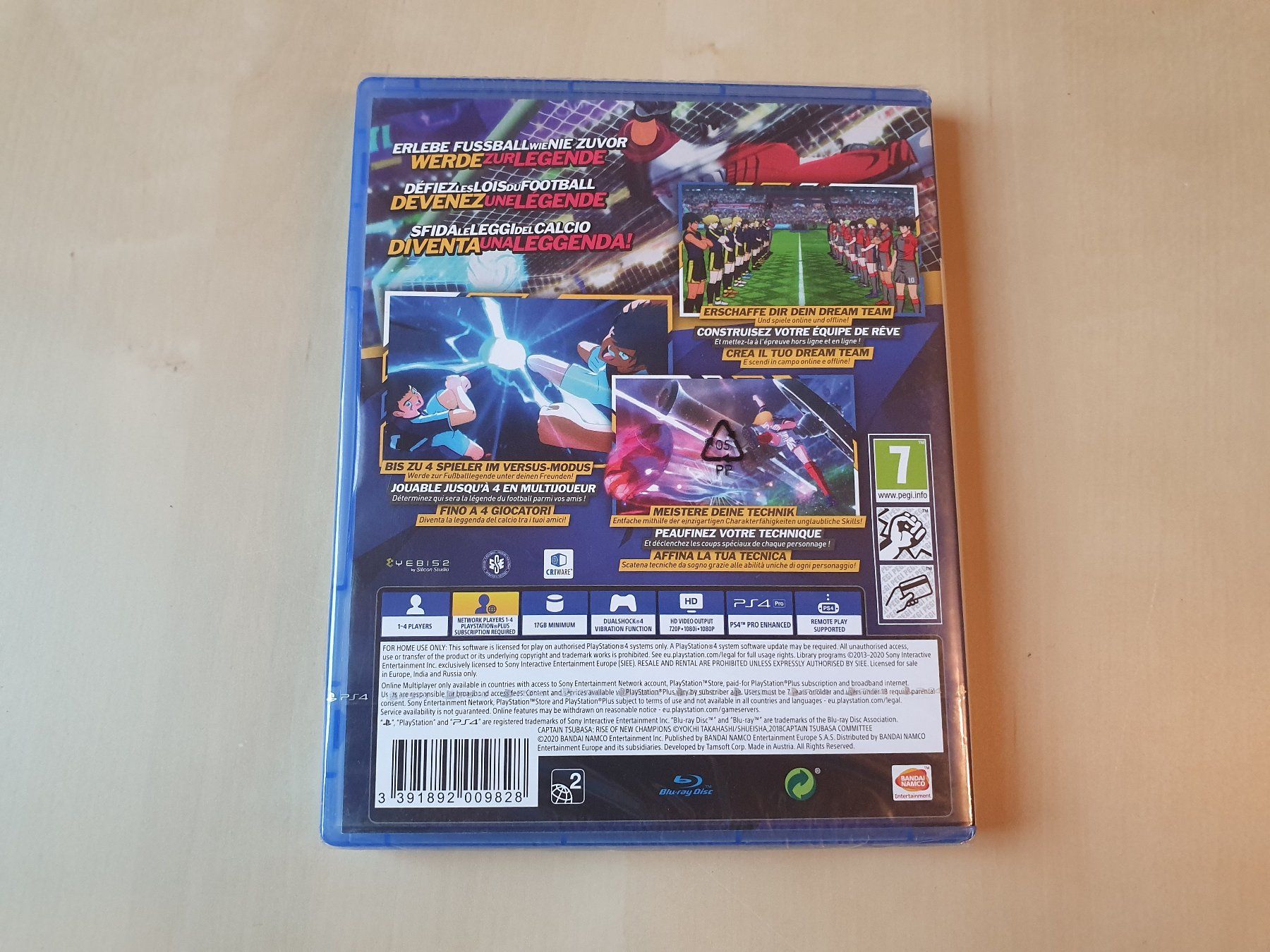 Sony Spiele: Captain Tsubasa neu und ovp – Neu und originalverpackt aus Stansstad von collectorsshop 1