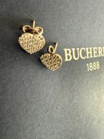 Ohrstecker Symbols Herz Pavé 18K Weissgold