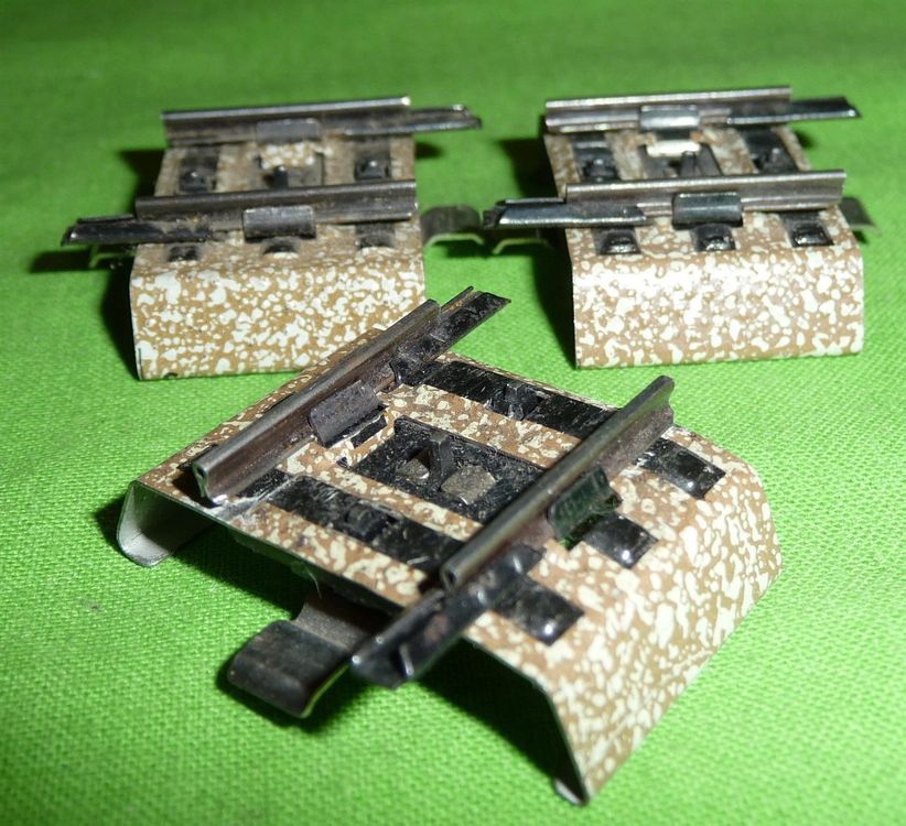 10 Pièces De Compensation Märklin H0 5110 - 22,5 Mm, Droite, Vintage Années 80, état Excellent