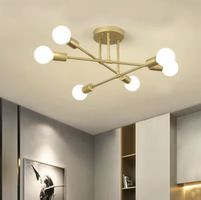 Plafonnier LED suspendu au design moderne, éclairage d'intér