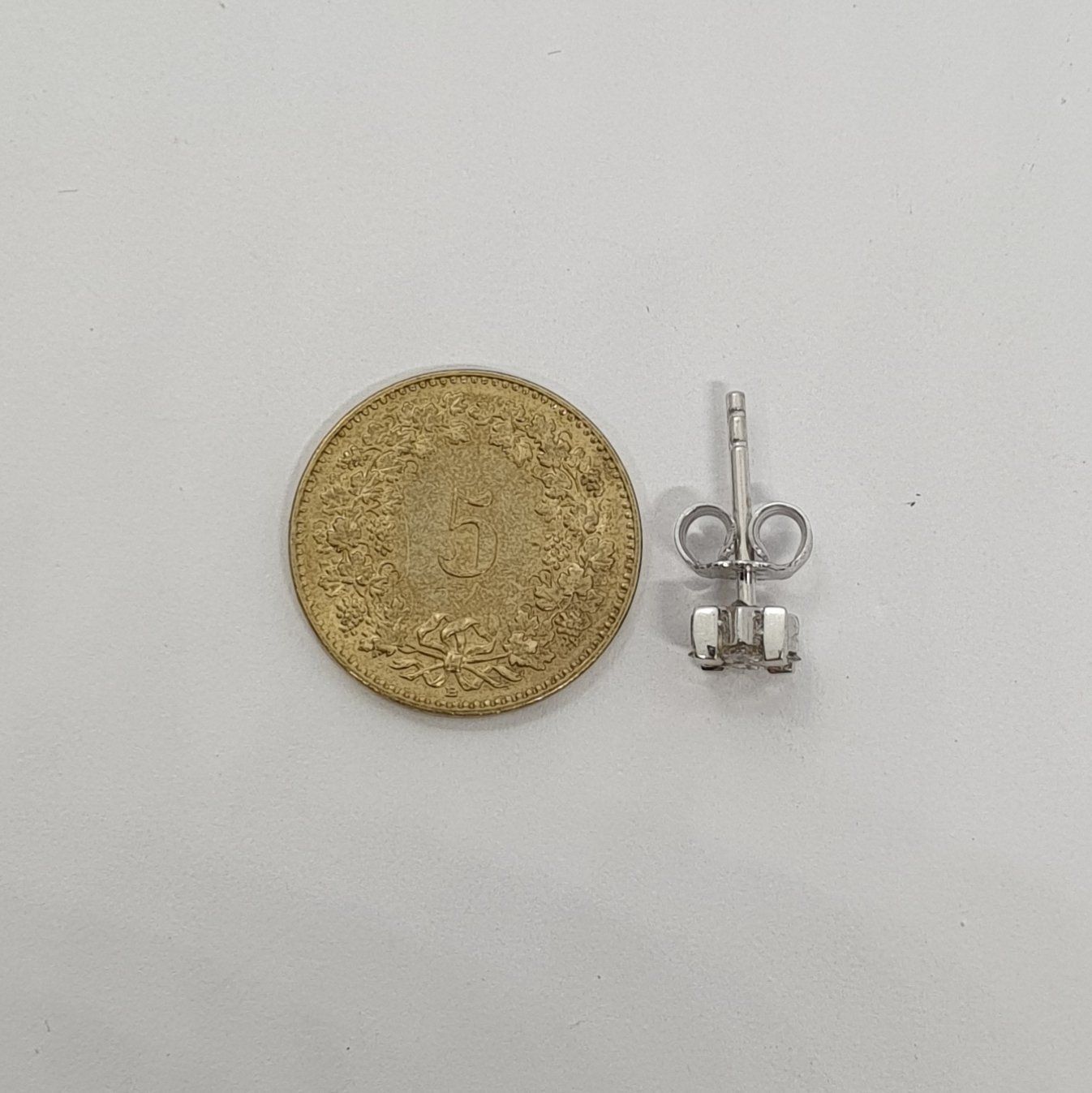 Boucles d'oreille: Echt 18K Gold - Diamant Ohrstecker – D'occasion à Luzern par Goldhaus-Luzern 4