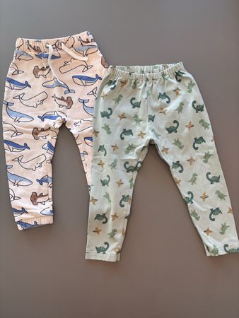 2 Hosen Topomini und Uniqlo Grösse 92 bis 98 gebraucht