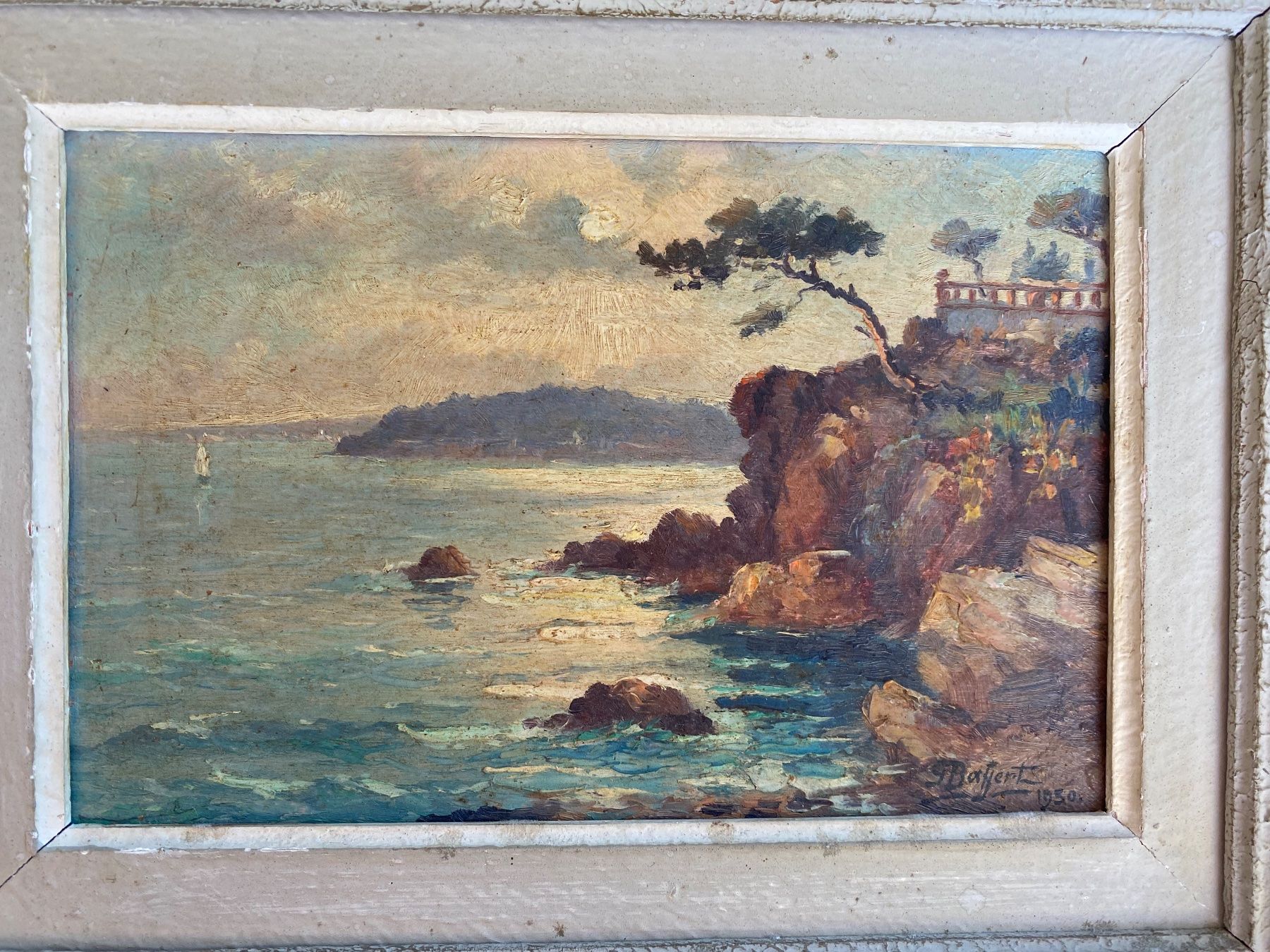 Dipinti: Cap Ferrat, Nizza, Georges Baffert, 1950 Öl – Usato da Kreuzlingen venduto da don_ueli6wb5 1