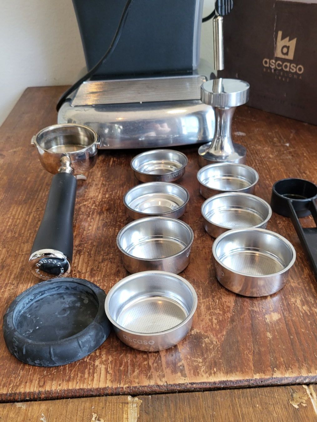Ascaso Macchine per caffè & Macchine per espresso: Ascaso Dream Espresso Maschine Anthrazit – Usato da Bern venduto da nic_x6gy 7