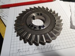 Scheibenfräser Nutenfräser 94x10 mm