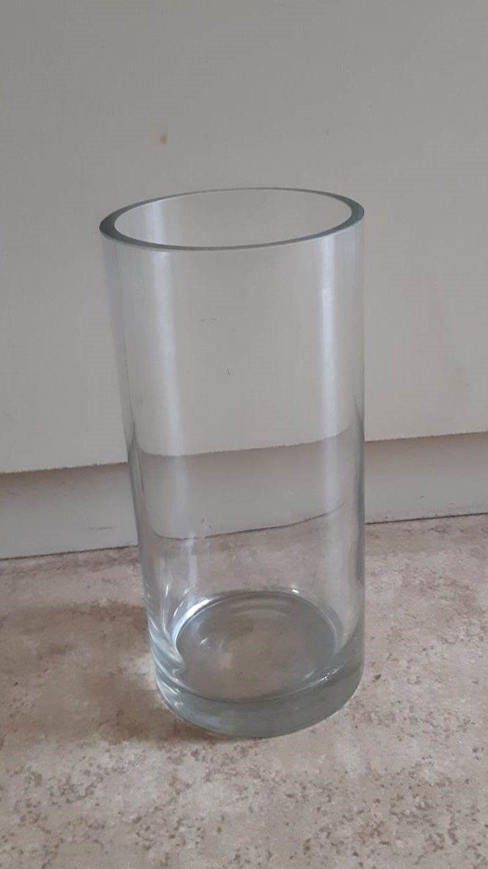 Vasi & Recipienti: Deko Vase aus Massivglas, gerade Form – Nuovo (secondo la descrizione) da Möhlin venduto da Simba4871