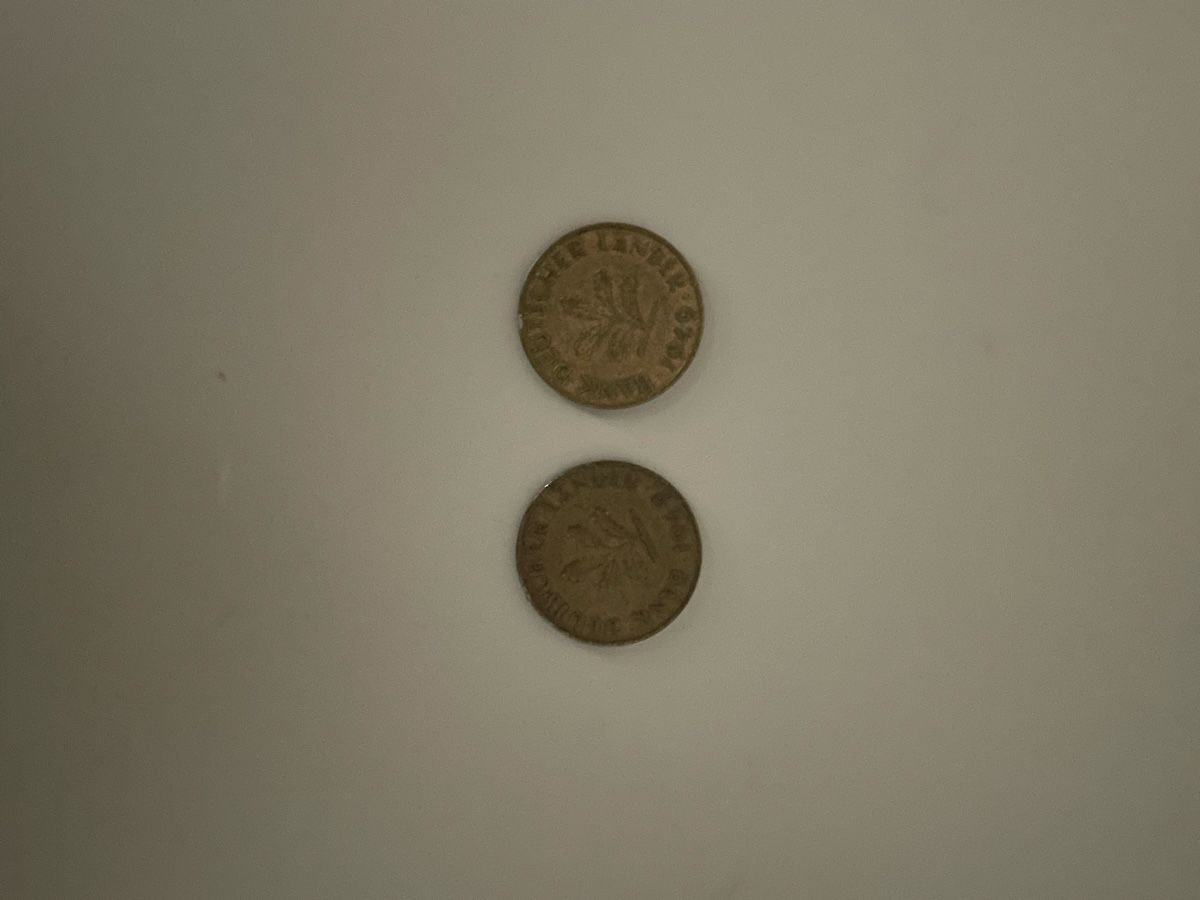 Tutti le monete: 10-Pfennig Münzen 1949 – Usato da Münchenstein venduto da Kapris 1