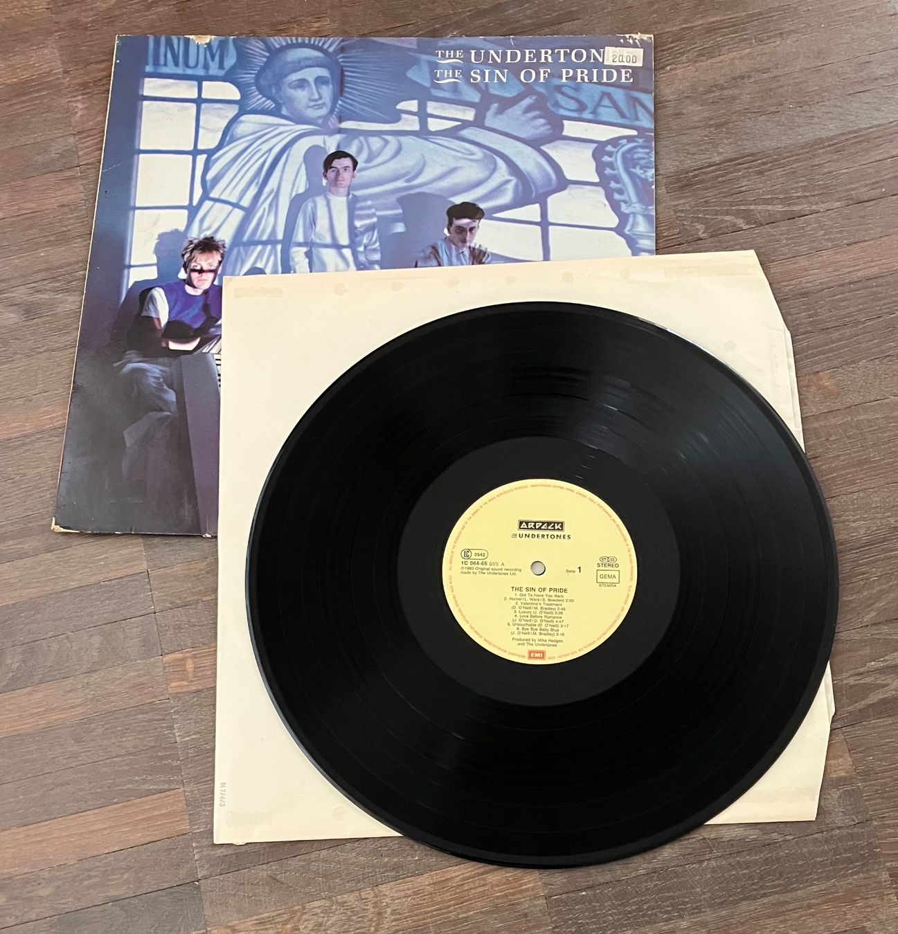 Dischi in vinile: THE UNDERTONES - SIN OF PRIDE – Usato da steffisburg venduto da Dstauffer 1