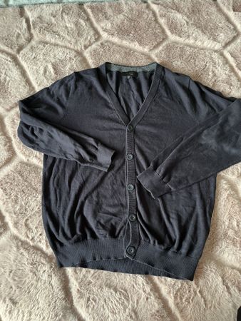 Man Strickjacke, Grösse 48/50, Anthrazit, Top Zustand!