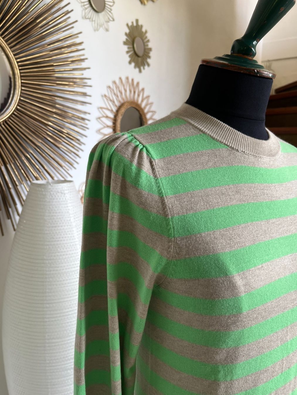 Pullover & Sweatshirts: Pull léger rayé KAFFE – Gebraucht aus Seiry von vanille08 1