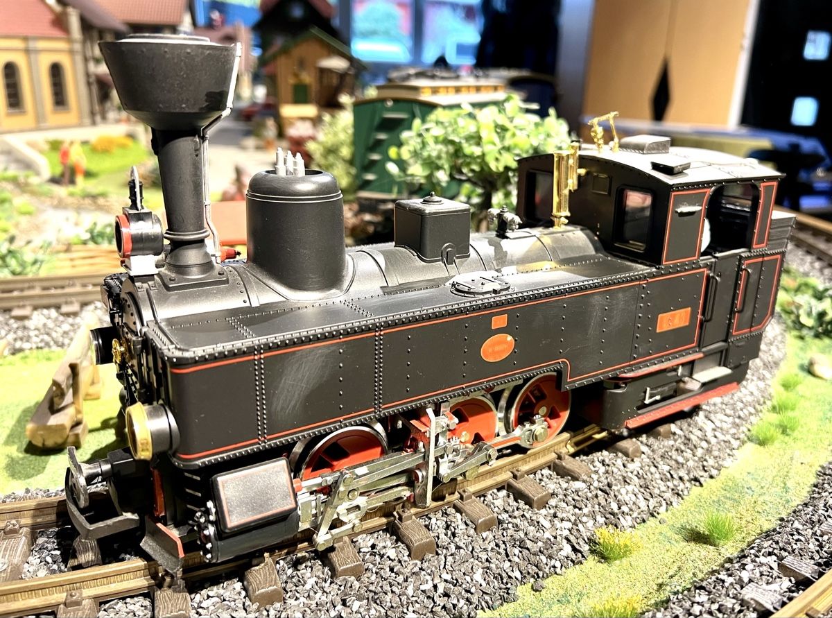 LGB Modellini di ferrovie: LGB Dampflok 22701 Spur G – Usato da Opfikon venduto da lsp01