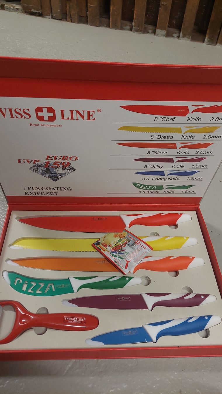 Swiss Coltelli: Schweizer Messerset/SwissQuality Messerset – Nuovo e nell'imballaggio originale da Basel venduto da O-MEGA 4