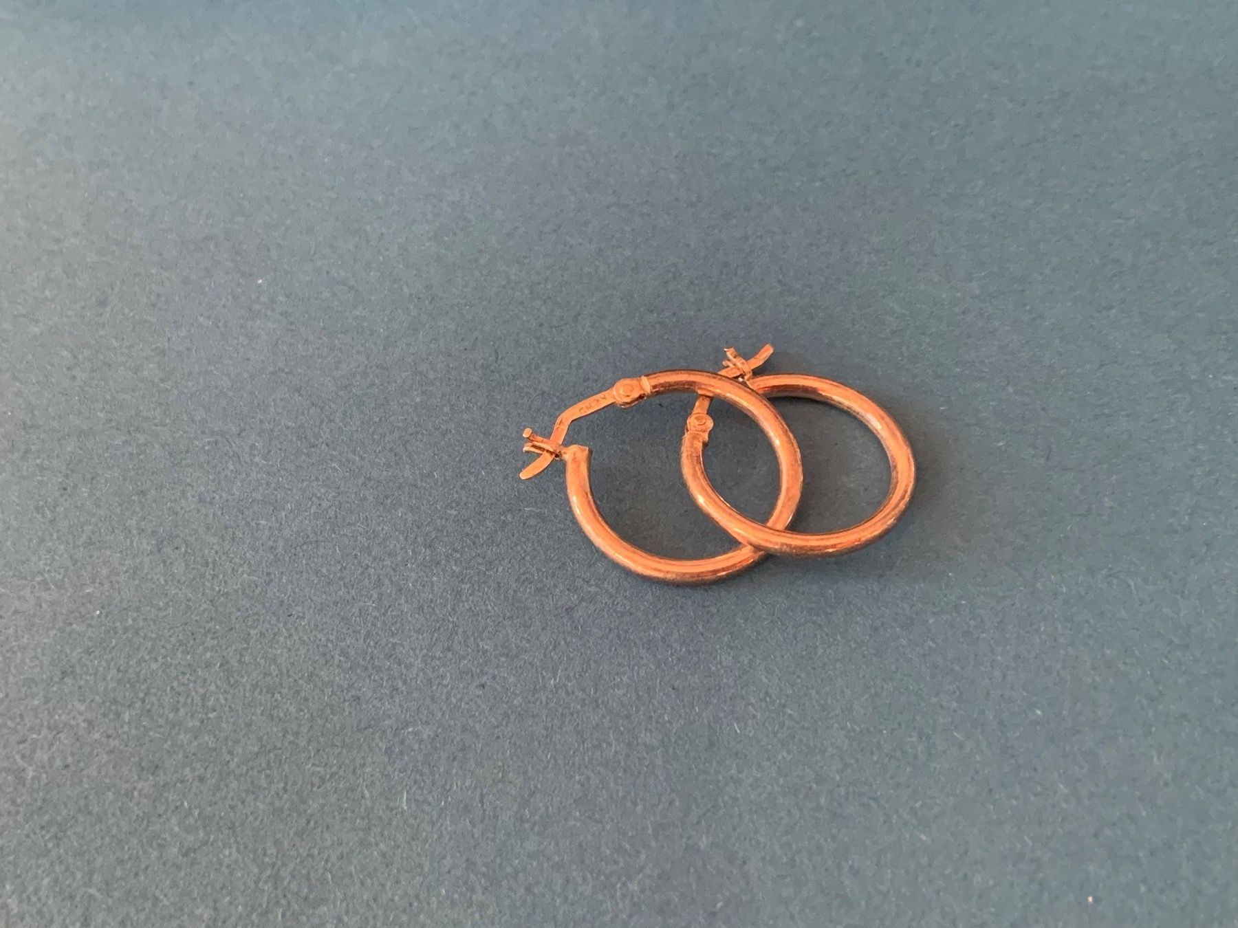 Ohrringe & -stecker: Kreolen Silber (2cm) stabil – Gebraucht aus Dittingen von Bijoubelle 6
