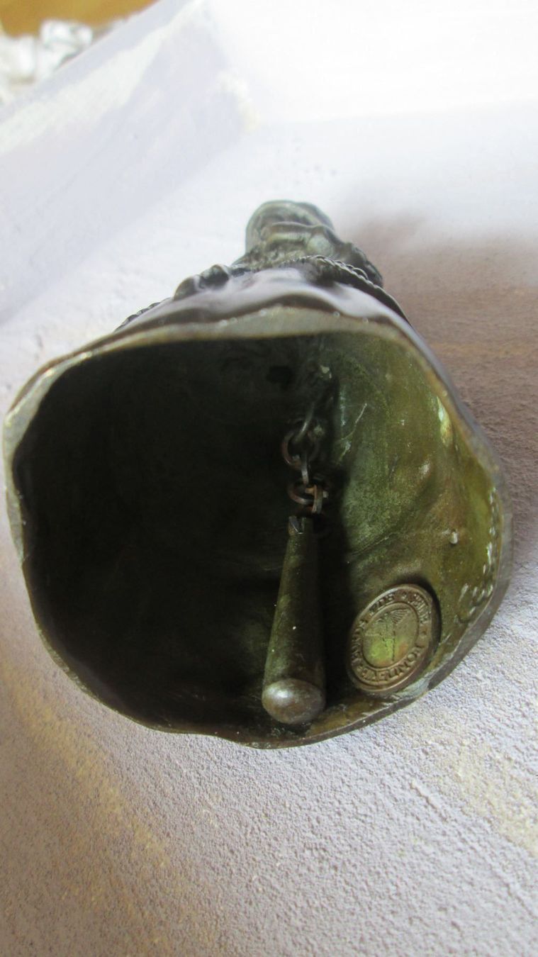 Cloches & sonnailles: Wunderschöne Tischglocke Lady oder Dame Bronze ca. 13,8 cm – Neuf (Voir description) à Drochtersen par Simonchen 8