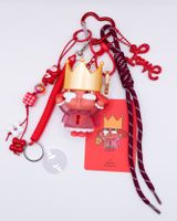 Handmade POP MART CRYBABY Crying For Love UNLOCK ME Keychain