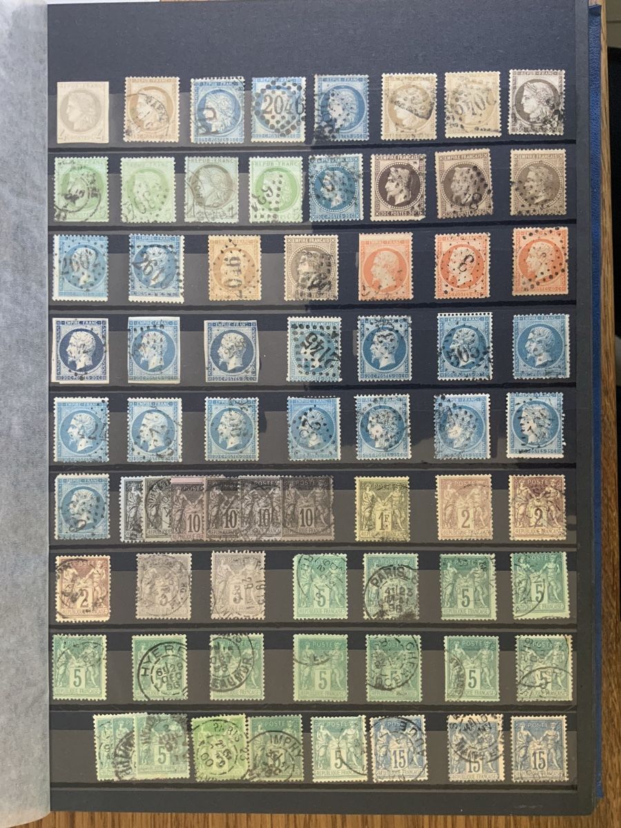 Alle Briefmarken: Frankreich Briefmarken – Gebraucht aus Binningen von chr_cr5n