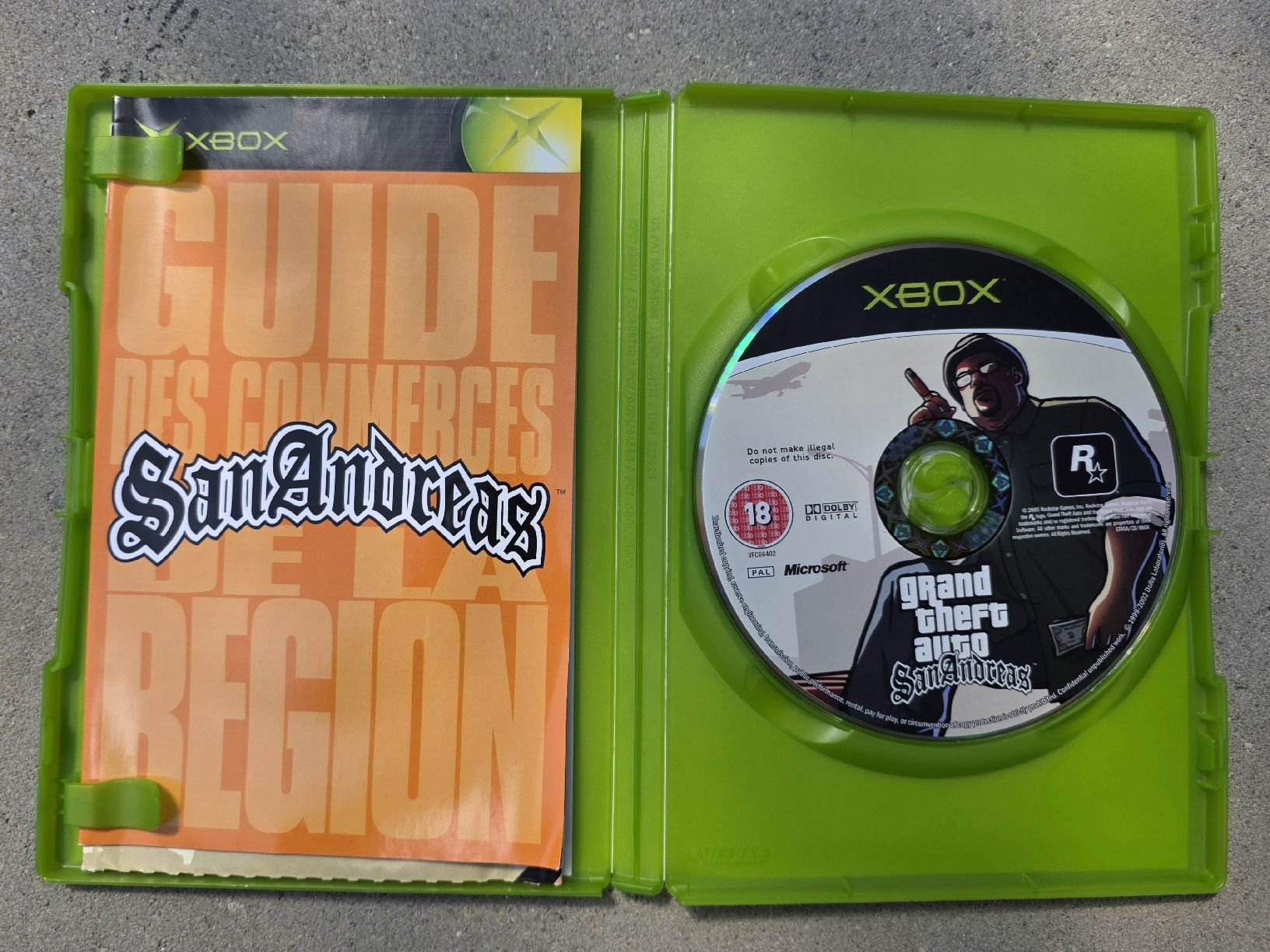 Giochi: GTA San Andreas, Xbox, défaut de lecture – Difettoso da Enney venduto da Firemond 2