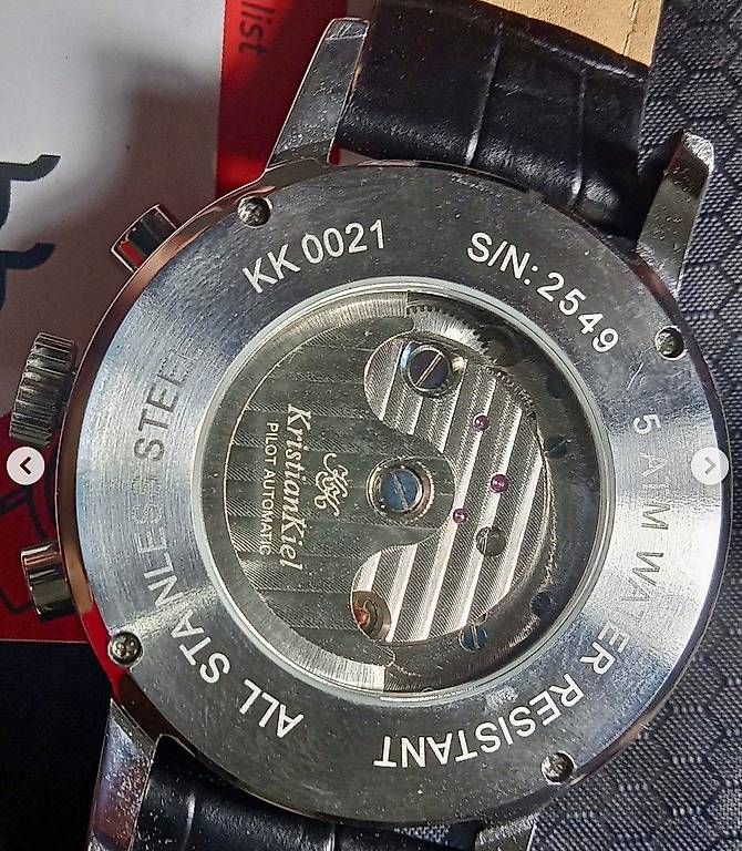 Orologi: Montre Kristian Kiel Pilot Automatic – Nuovo e nell'imballaggio originale da Préverenges venduto da san_2wc2 3