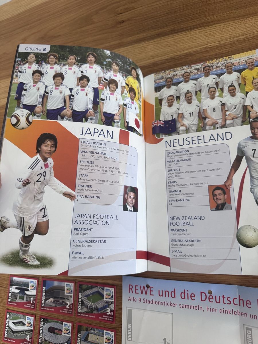 Panini Album: Panini Frauen WM 2011 Sammlung – Usato da Emmen venduto da Panininho 4