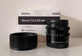 Sigma 45mm F2.8 DG DN Contemporary Sony-E comme neuf