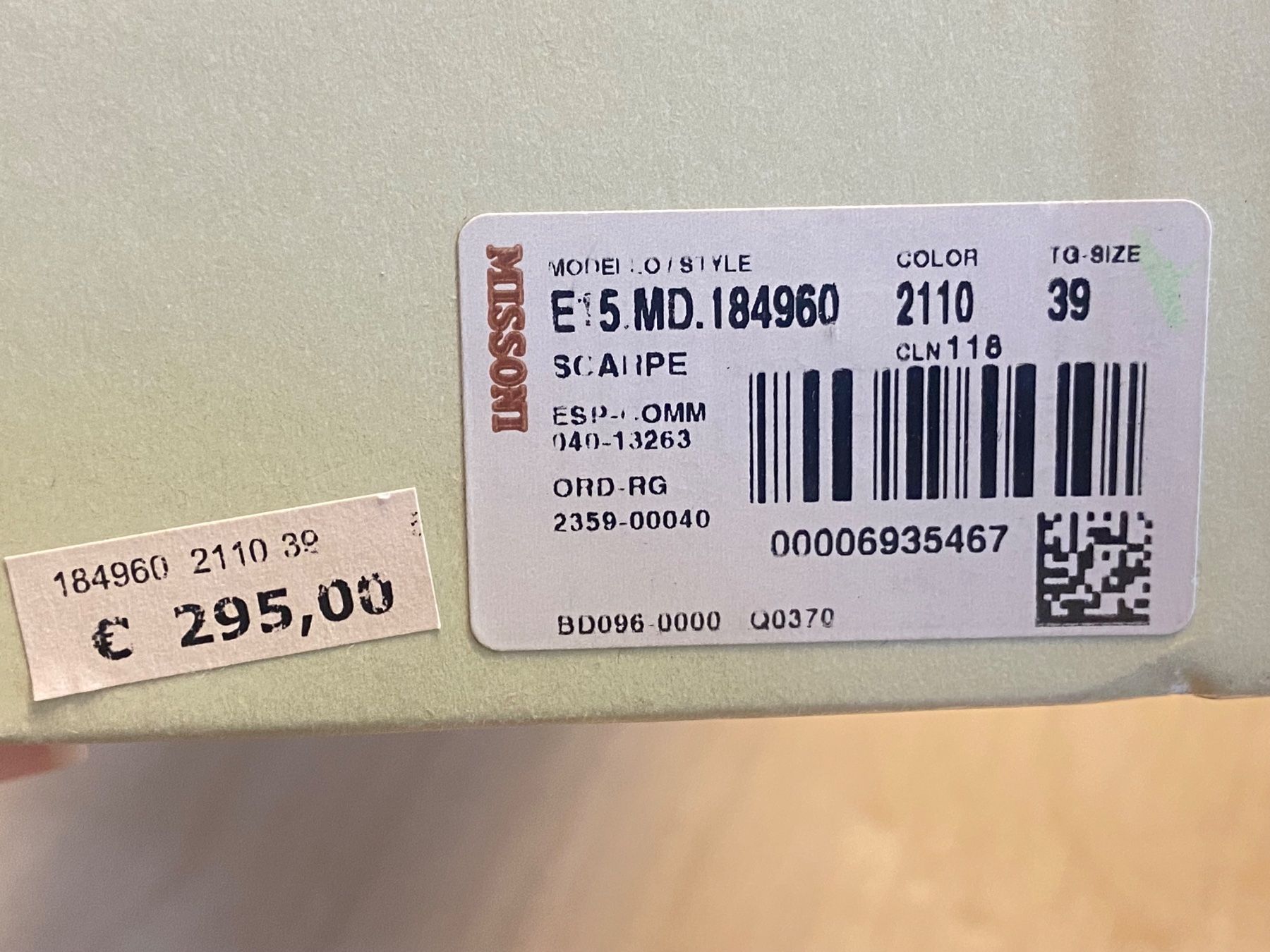 Missoni Scarpe da donna: Missoni, Espadrilles, Gr. 37/38, neu mit Karton – Usato da Zürich venduto da Pokimoki_1 4