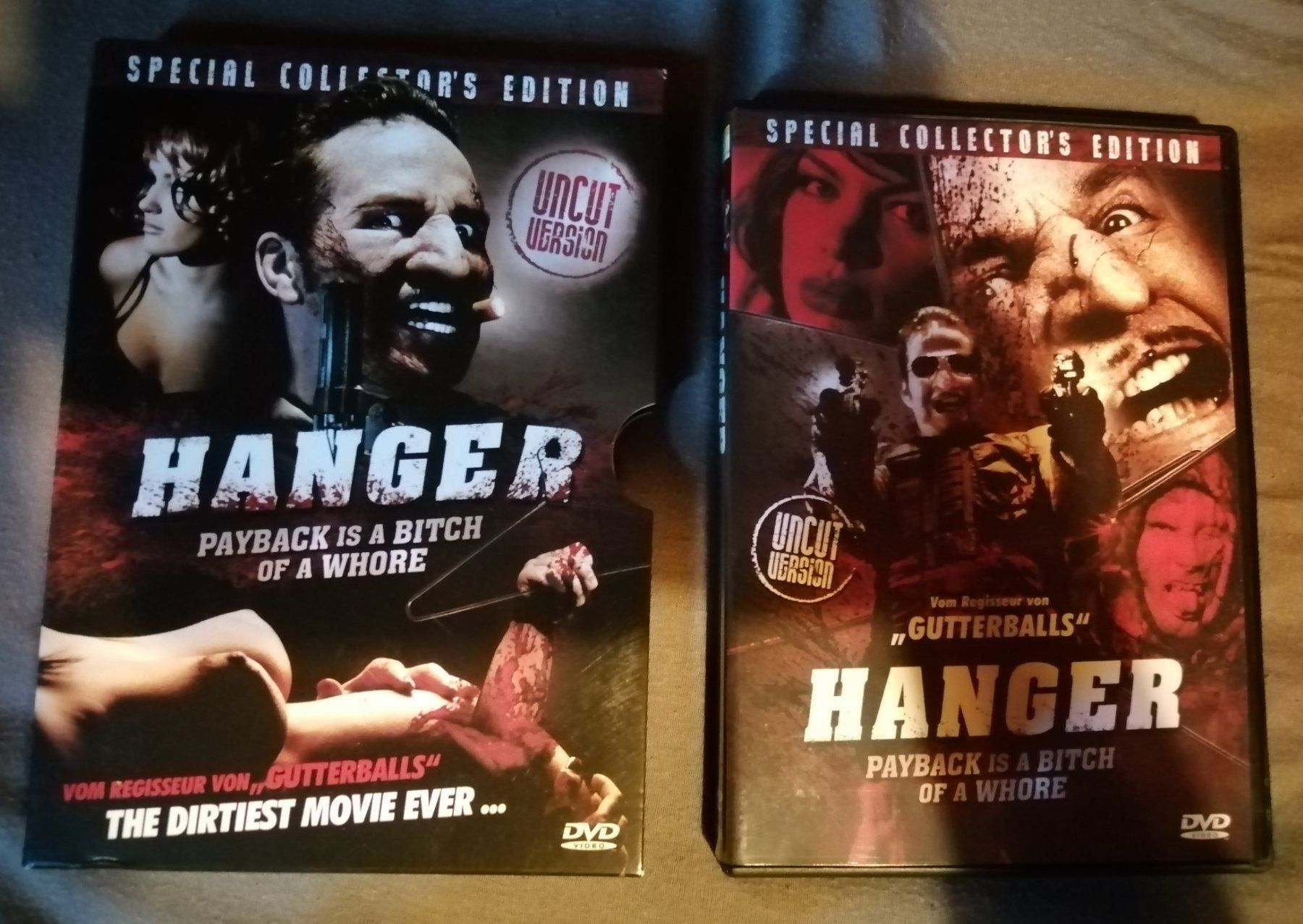 Alle DVDs: Hanger (Special Collector's Edition) – Gebraucht aus Eschlikon TG von Rare_Ware