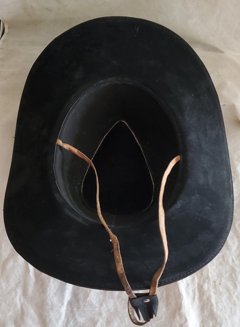 Hüte, Mützen & Caps: original Goucho Lederhut aus Peru, Neu!! – Neu (gemäss Beschreibung) aus Lima- Peru von Alpaka-Haus 7