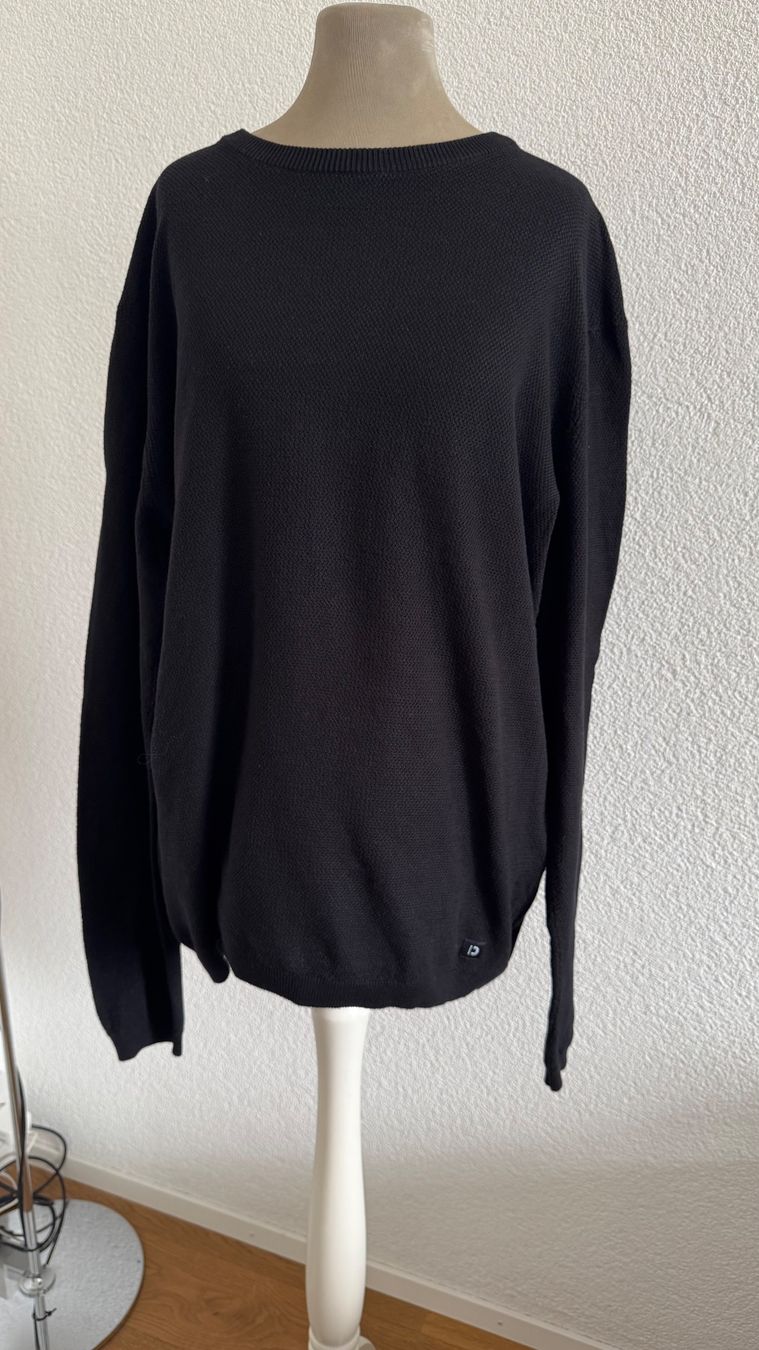 Tom Tailor Pullover & Sweatshirts: Tom Tailor Denim Herrenpullover Basic Fit Schwarz Gr. L – Gebraucht aus Riehen von To120 1